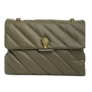 Kurt Geiger Large Soho Quilted Leather Bag NWT Chain
